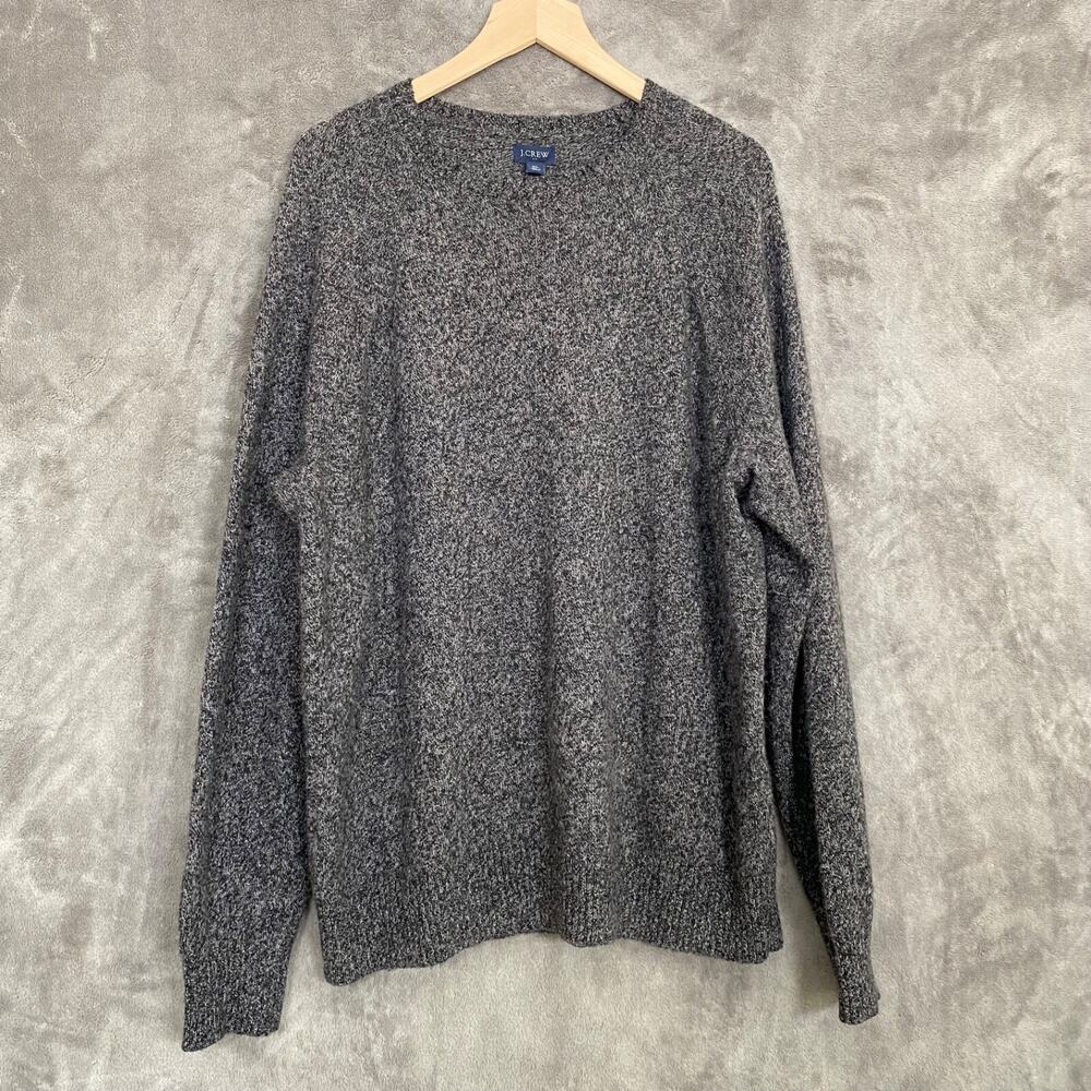 J Crew Mens Sweater Size XL Lambswool Blend Soft Long Sleeve Preppy Old Money